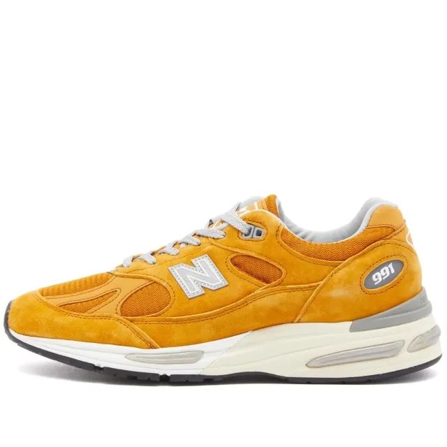 New Balance 991v2 Made in UK - Yellow, Yellow
