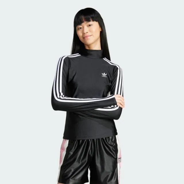 adidas Adicolor 3-Stripes Turtleneck Long Sleeve Long-Sleeve Top