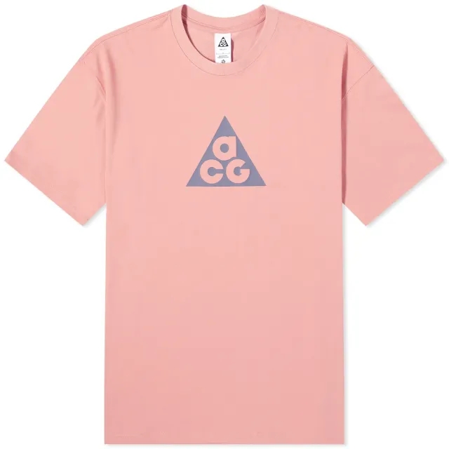 Nike Men's ACG Dri-Fit T-Shirt Red Stardust