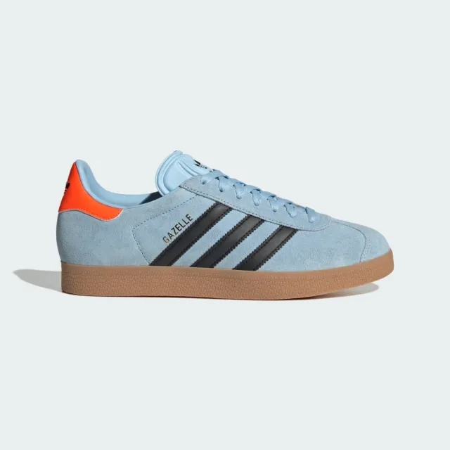 Adidas Originals Gazelle Trainers In Blue And Indigo With Gum Sole-Multi