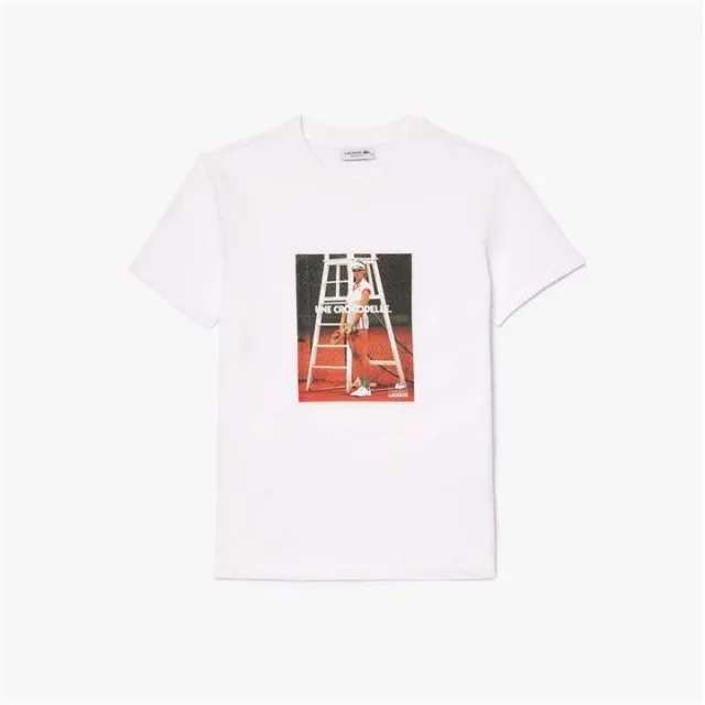 Lacoste Crocodelle Printed Piqu
