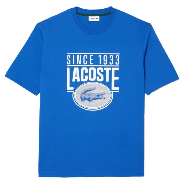 Lacoste Loose-Fit Heavy Cotton Printed T-Shirt