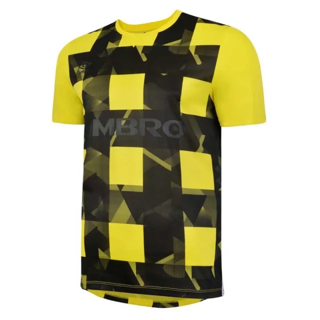 Umbro Ssg Game Day Short Sleeve T-shirt  - Yellow,Black