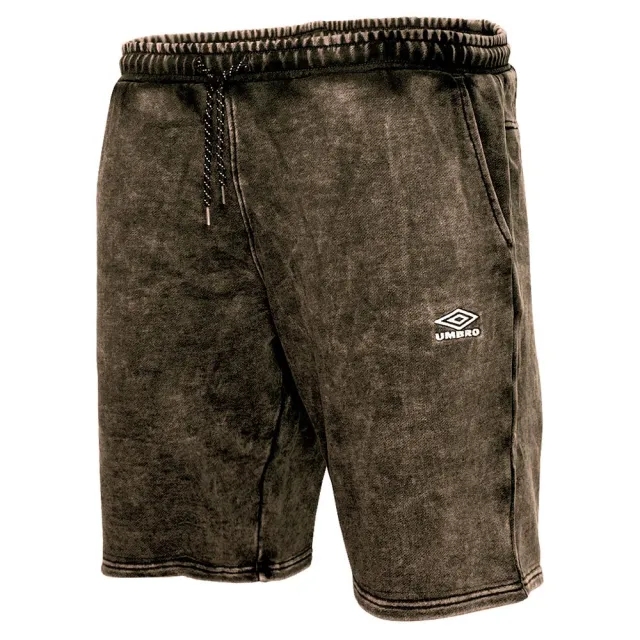 Umbro Washed Knee Length Shorts  - Green