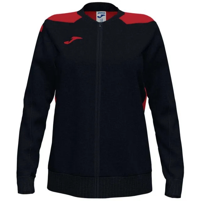 Joma Championship Vi Full Zip Sweatshirt  - Red,Black