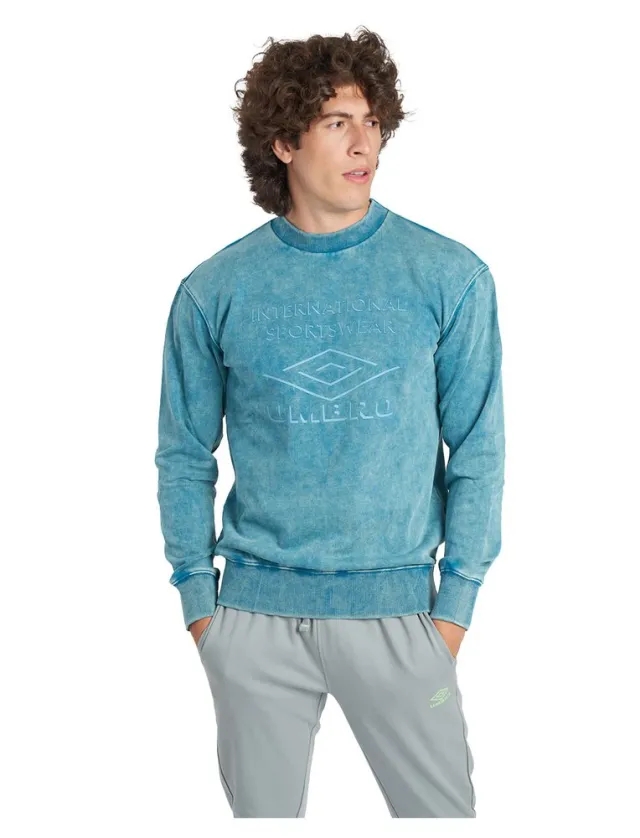 Umbro Large Logo Sweatshirt  - Blue