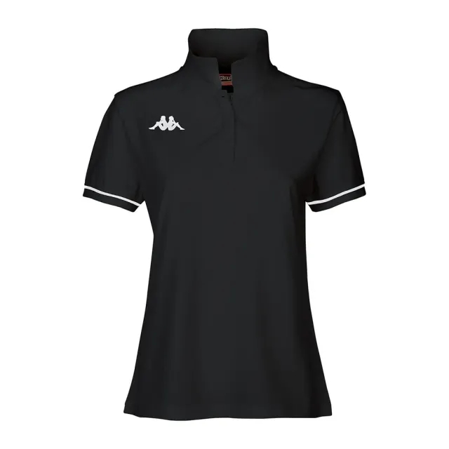 Kappa Barla Short Sleeve Polo  - Black