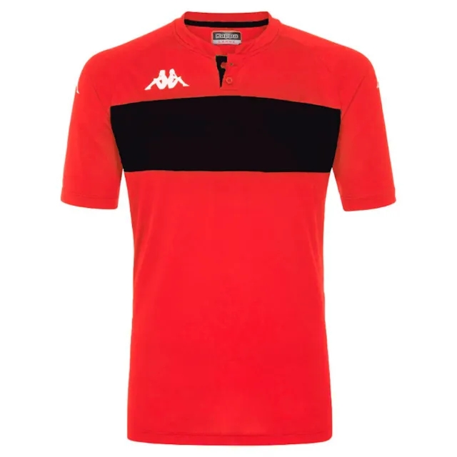 Kappa Dalto Short Sleeve Polo  - Red