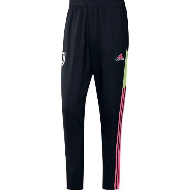 adidas - Juventus Black Pink Condivo 22 Presentation Tracksuit Bottoms Official 2022 / 23