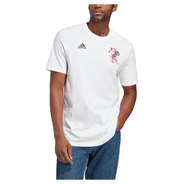 adidas Paul Pogba Graphic Tee White
