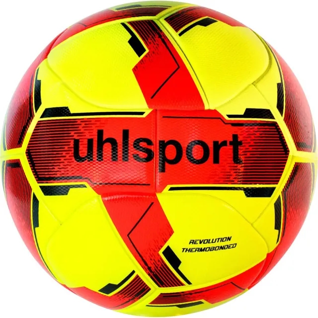 Uhlsport Revolution Thermobonded Football Ball  - Golden