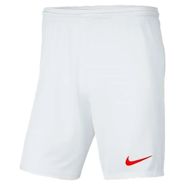 Nike - Short Park III Bianco-Rosso