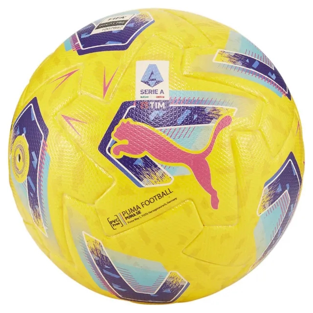 Puma 84114 Orbita Serie A Football Ball  - Yellow