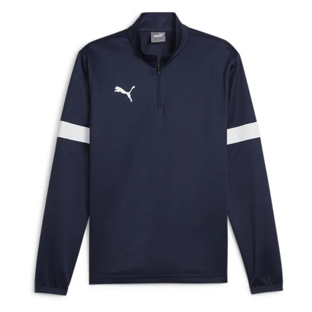 Puma  INDIVIDUALRISE ZIP TOP  men's Sweatshirt in Marine