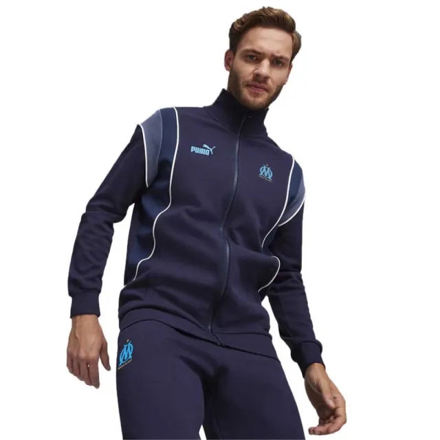 Puma Olympique Marseille Ftblarchive Track Jacket  - Blue