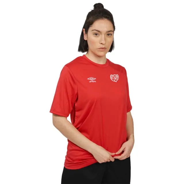 Umbro Rayo Vallecano Mens SS Home Shirt 2023/24