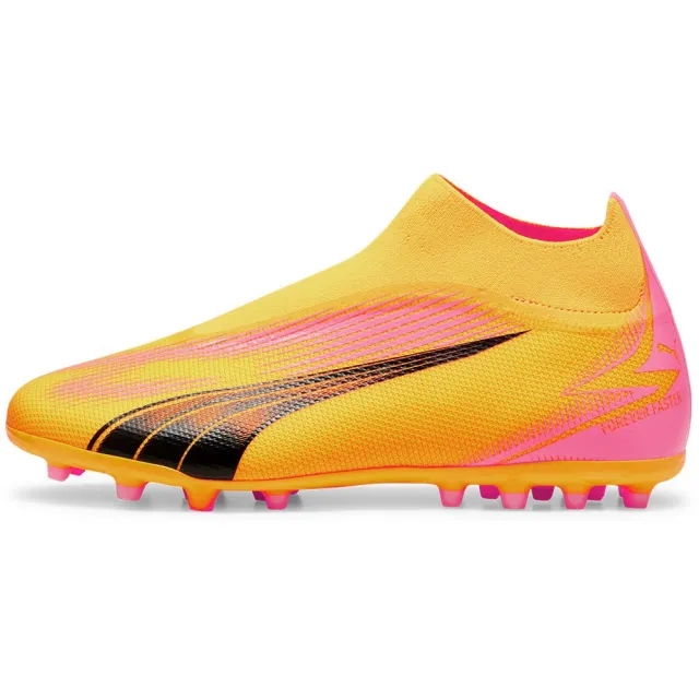 Puma Ultra Match + Laceless Mg Forever Faster - Sun Stream/Puma Black/Sunset Glow - ['Orange']
