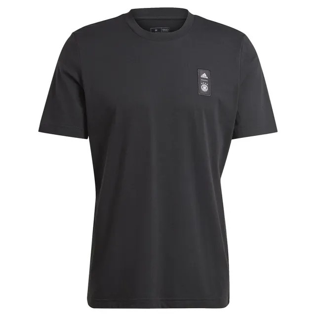 Adidas Germany Dna Graphic2 23/24 Short Sleeve T-shirt  - Black