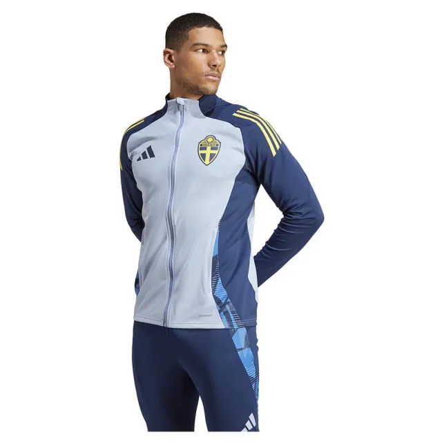 adidas Sweden Track Top Tiro 24 - Chalk Blue/Team Navy - ['Blue']