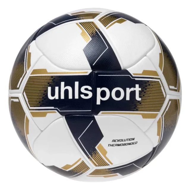 Uhlsport Revolution Thermobonded Football Ball  - Golden