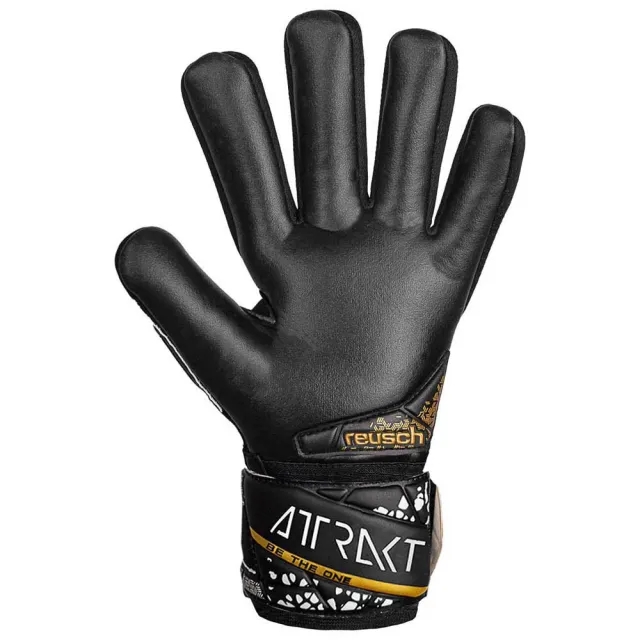 Reusch Attrakt Silver Negative Cut Finger Support GK Gloves