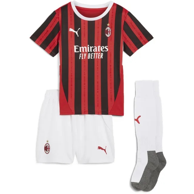 Puma AC Milan Kids SS Home Mini Kit 2024/25