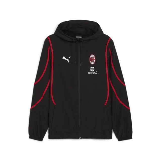 Puma Ac Milan Prematch Jacket  - Black