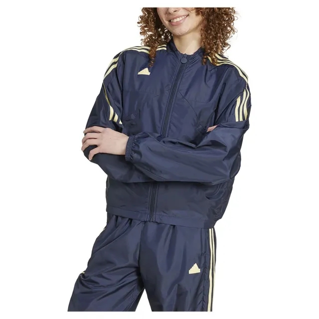 Adidas Tiro Cut 3 Stripes Summer Woven Tracksuit Jacket  - Blue