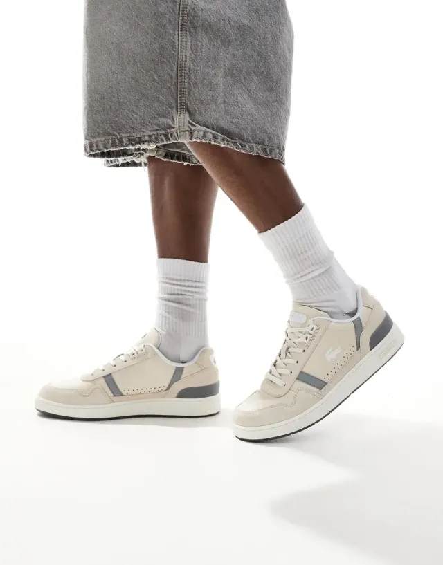 Lacoste T-Clip 124 2 Sma Trainers In Neutral