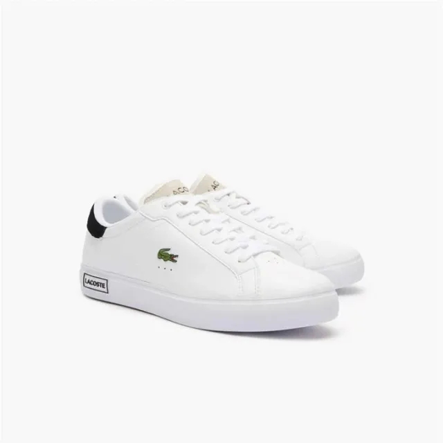 Lacoste Powercourt Trainer - White - Size 7 - White