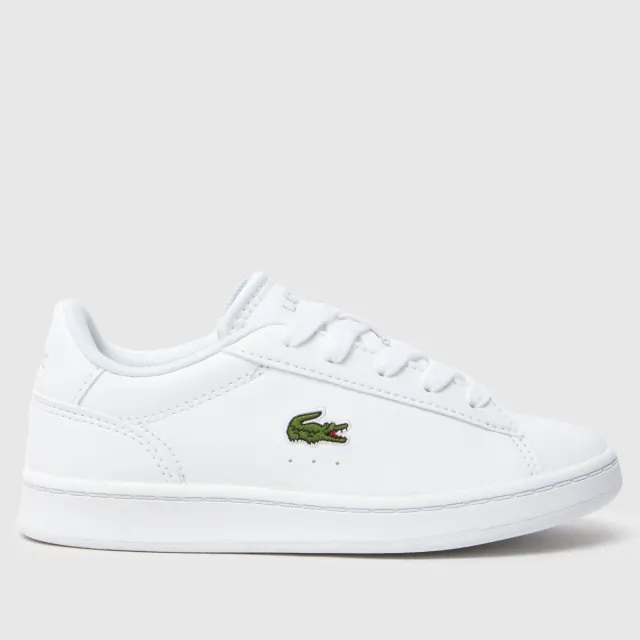 Lacoste Children's Carnaby Set Sneakers - White