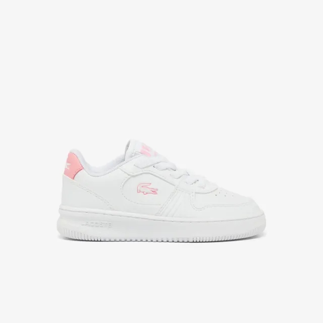 Lacoste Infant's L001 Set Sneakers - White & Light Pink