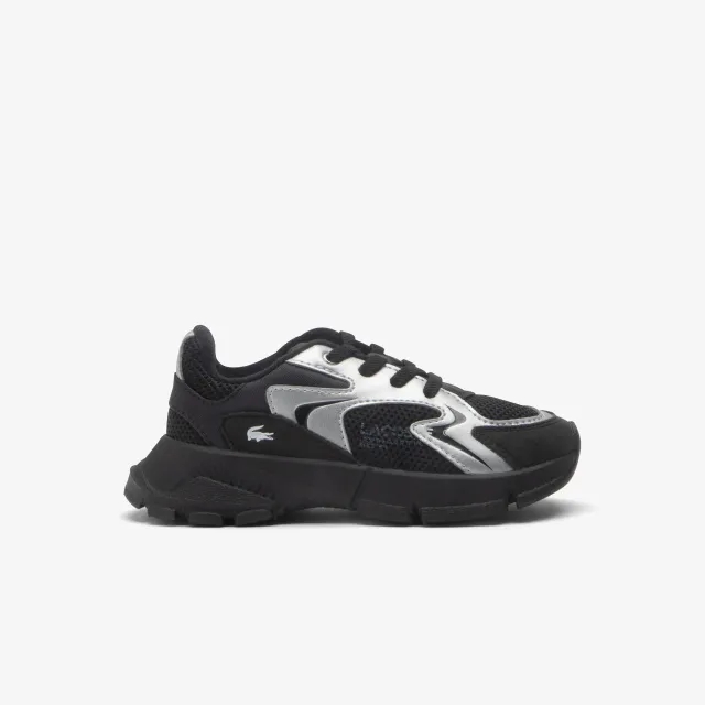 Lacoste Infant's L003 Neo Sneakers - Black & Silver