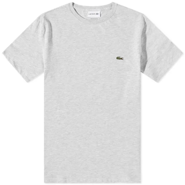 Lacoste Pima Cotton T-Shirt In Grey