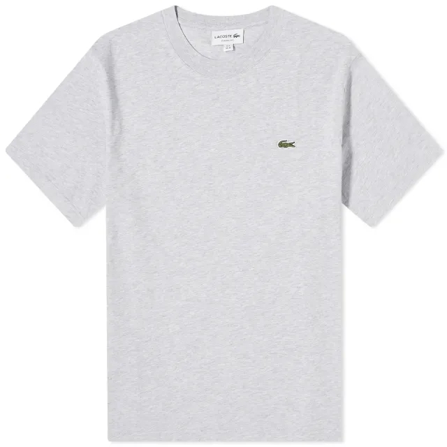 Lacoste Cotton T-shirt - Light Heathered Grey