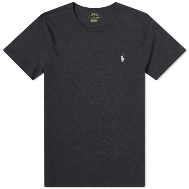 Polo Ralph Lauren  T-SHIRT AJUSTE EN COTON  men's T shirt in Black