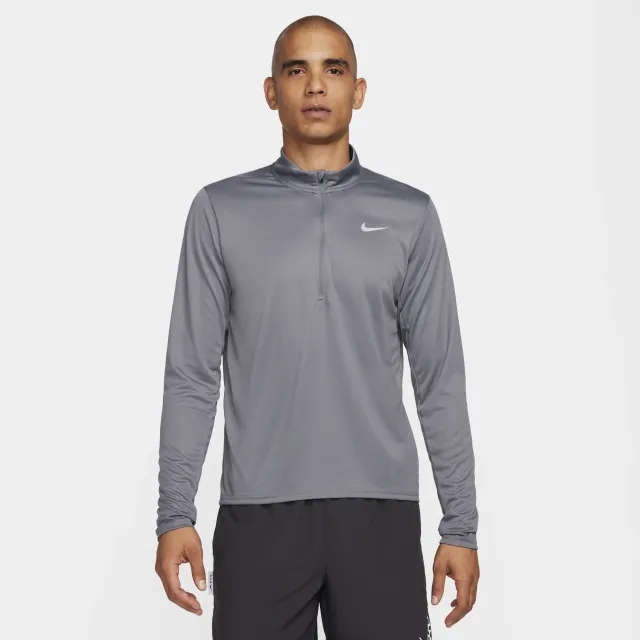 Nike Pacer Half-Zip Running Shirt Men - Grey