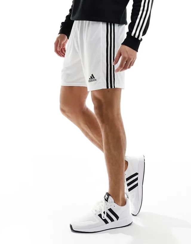 adidas Adult Football Shorts Squadra - White