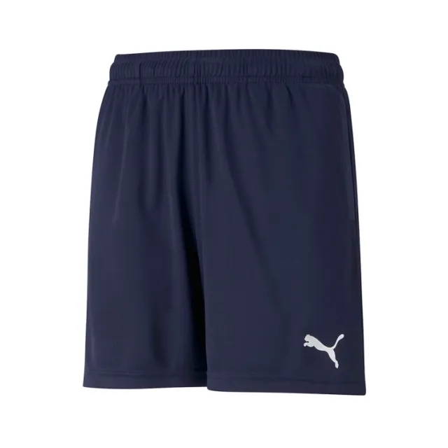Puma Boys Teamrise Training Poly Track Shorts Peacoat/Puma White