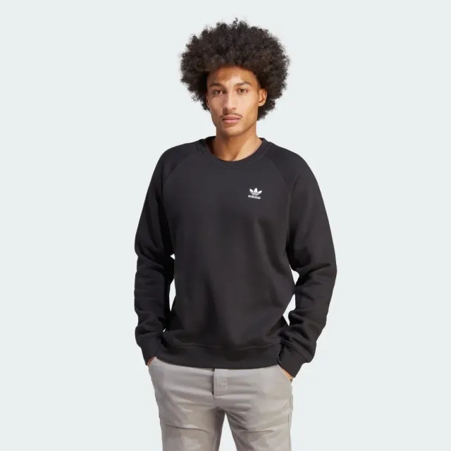 adidas Originals Essentials Sweatshirt - Black - Size L - Black