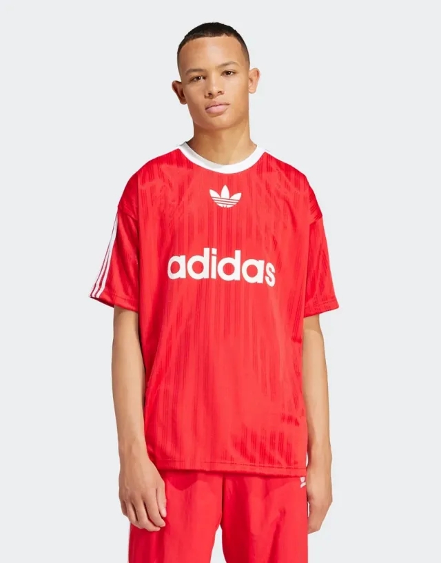 Adidas Originals Adicolor T-Shirt In Red