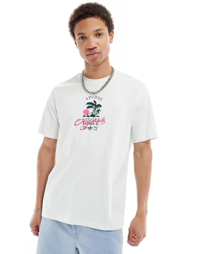 Adidas Originals Leisure League Logo - Green