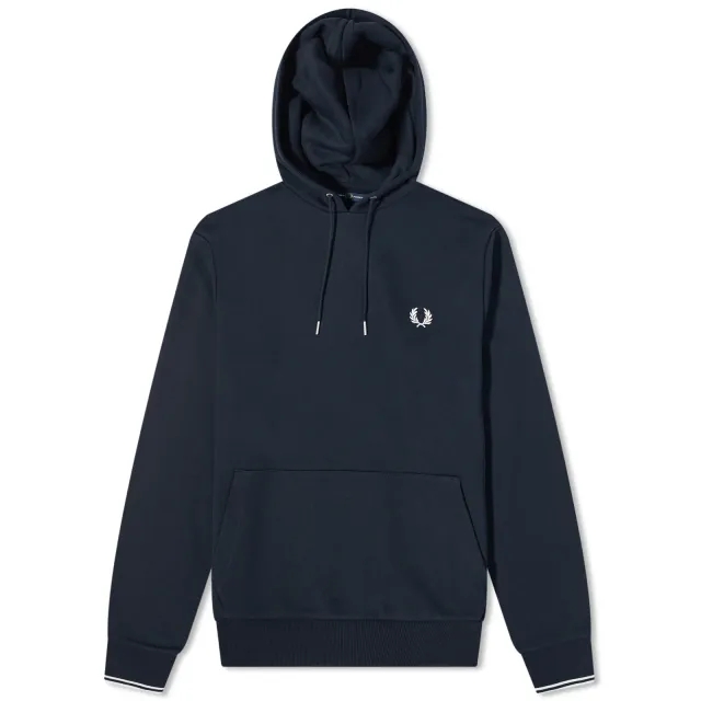Fred Perry TIPPED HOODED SWEATSHIRT