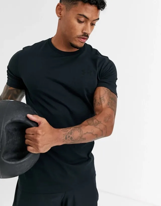 Under Armour Sportstyle Left Chest T-Shirt Men - Black