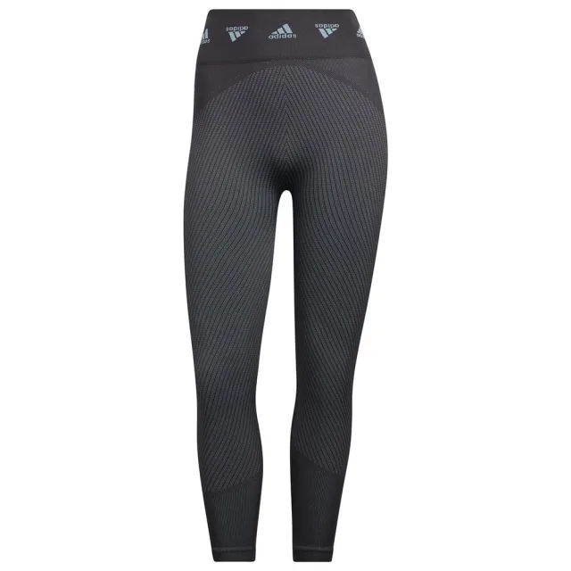 adidas  STUDIO AEROKNIT 7/8 Leggings  women's Tights in Grey