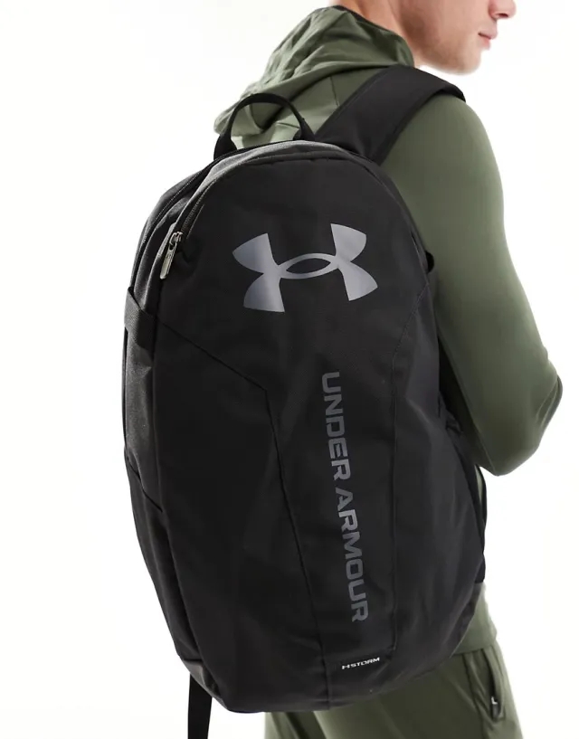 Under Armour  Hustle Lite Backpack Black / Black / Pitch Gray