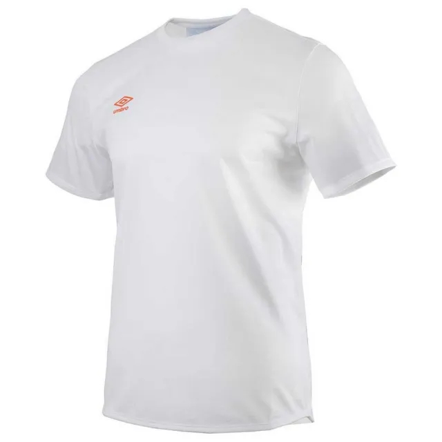 Umbro Silo Training Short Sleeve T-shirt  - White