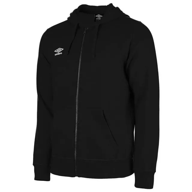 Umbro FW Large Logo Zip Through Hoodie