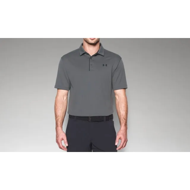 Men's  Under Armour  Tech™ Polo Graphite / Black / Black XXL