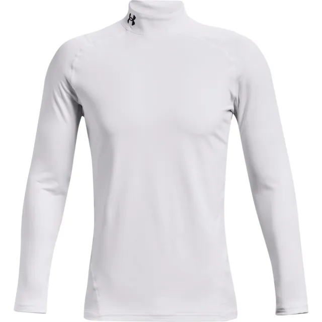 Under Armour Men's ColdGear® Fitted Mock White / Black XXL